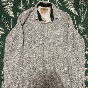 Men's Rafter C XL Pearl Snap Long Sleeve Dress Shirt